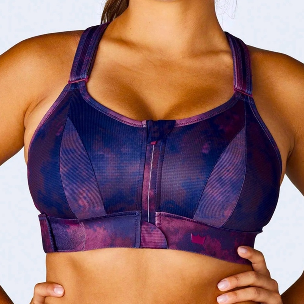 SheFit Midnight Blue Tie-Dye Ultimate Sports Bra